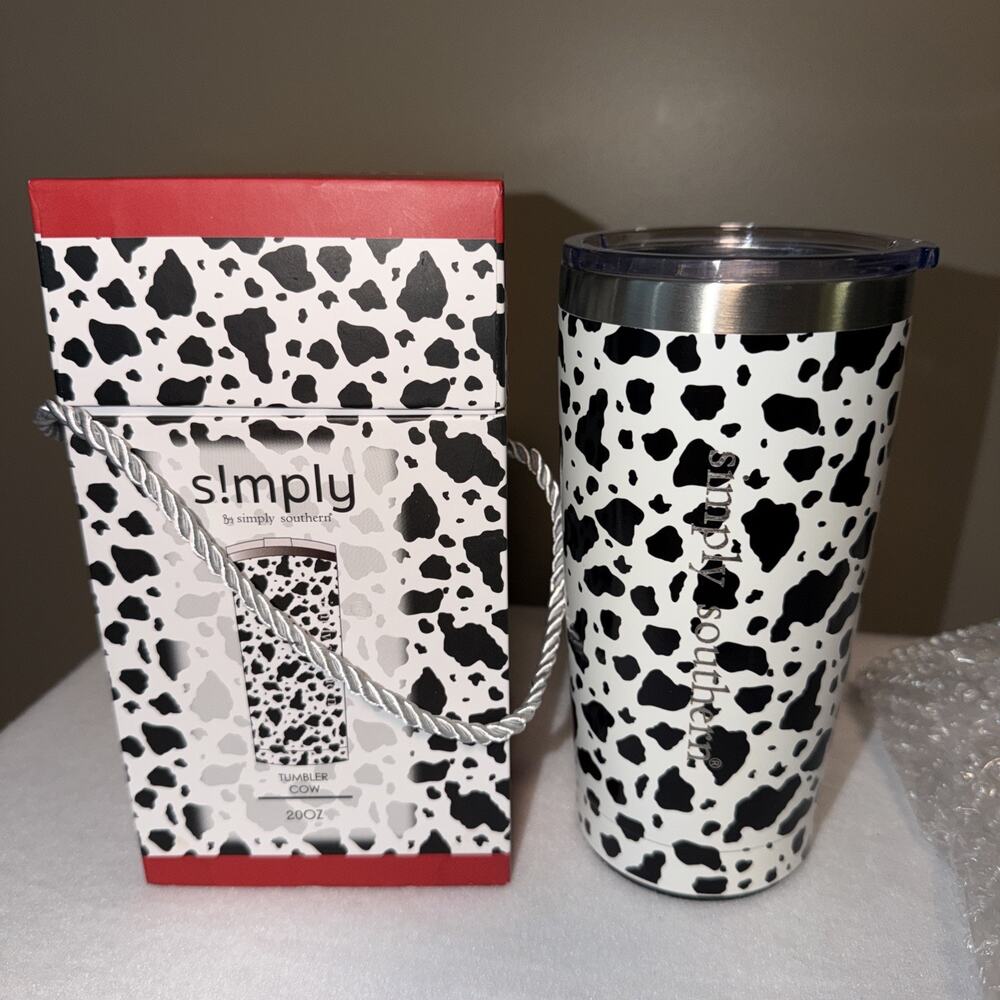 Simply southern Cow Tumbler